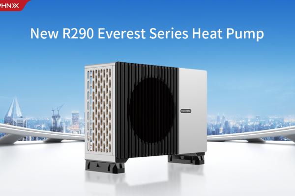 PHNIX Launches New R32 Everest Series Air To Water Heat Pump To Australia Market