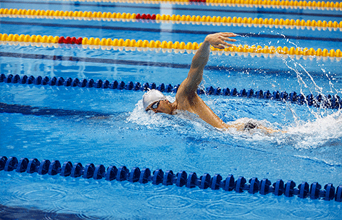 Competition pools and training facilities