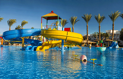 Gyms, water parks and large leisure pools