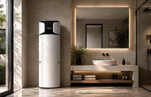 Domestic heat pump water heater