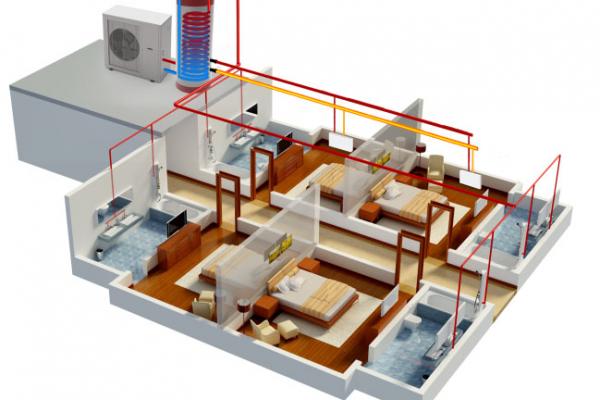 PHNIX R32 EVI Heat Pump For Both Hot Water and House Heating Changes the Game