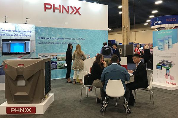 PHNIX Presents Innovative Heat Pump Pool Heating Solutions at Spa Pool Patio Expo