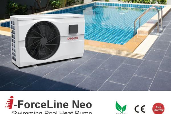PHNIX i-ForceLine Neo Swimming Pool Heat Pump Heat Up Your Pool in No Time