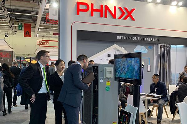 New PHNIX R32 EVI Inverter Heat Pump Attracts Great Attention on ISH Frankfurt 2019