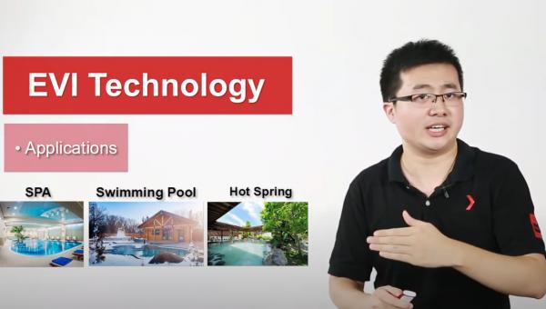 EVI Spa and pool heat pump