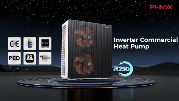 PHNIX R290 Inverter Commercial Heat Pump