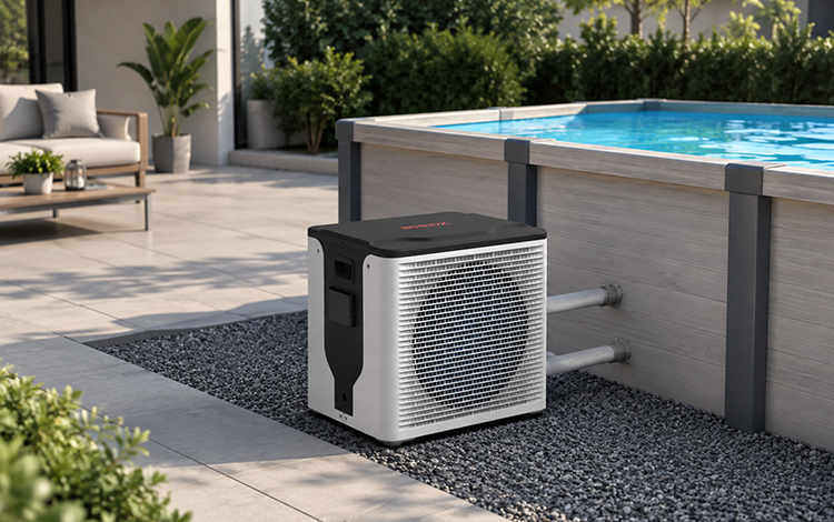 Compact Above-Ground Pool Solution