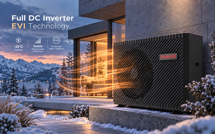 Full DC Inverter EVI Technology