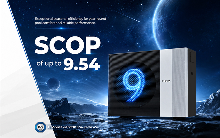 TÜV-verified SCOP of up to 9.54