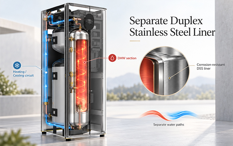 Separate Duplex Stainless Steel Liner