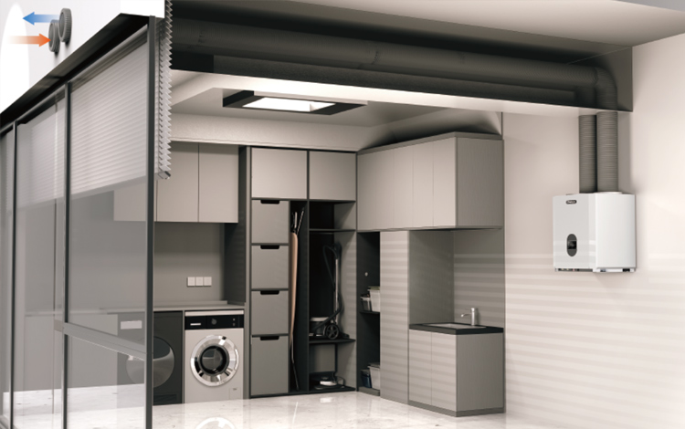 Space-saving Wall-mounted Design