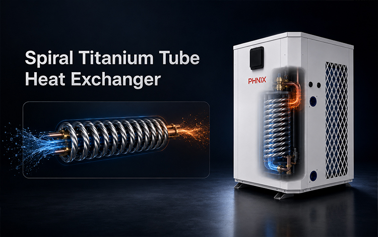 Spiral Titanium Tube Heat Exchanger