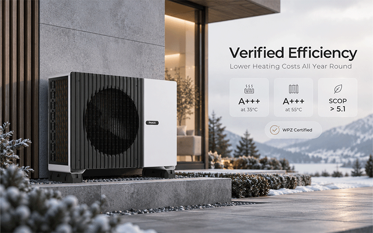 Verified Efficiency for Lower Heating Costs