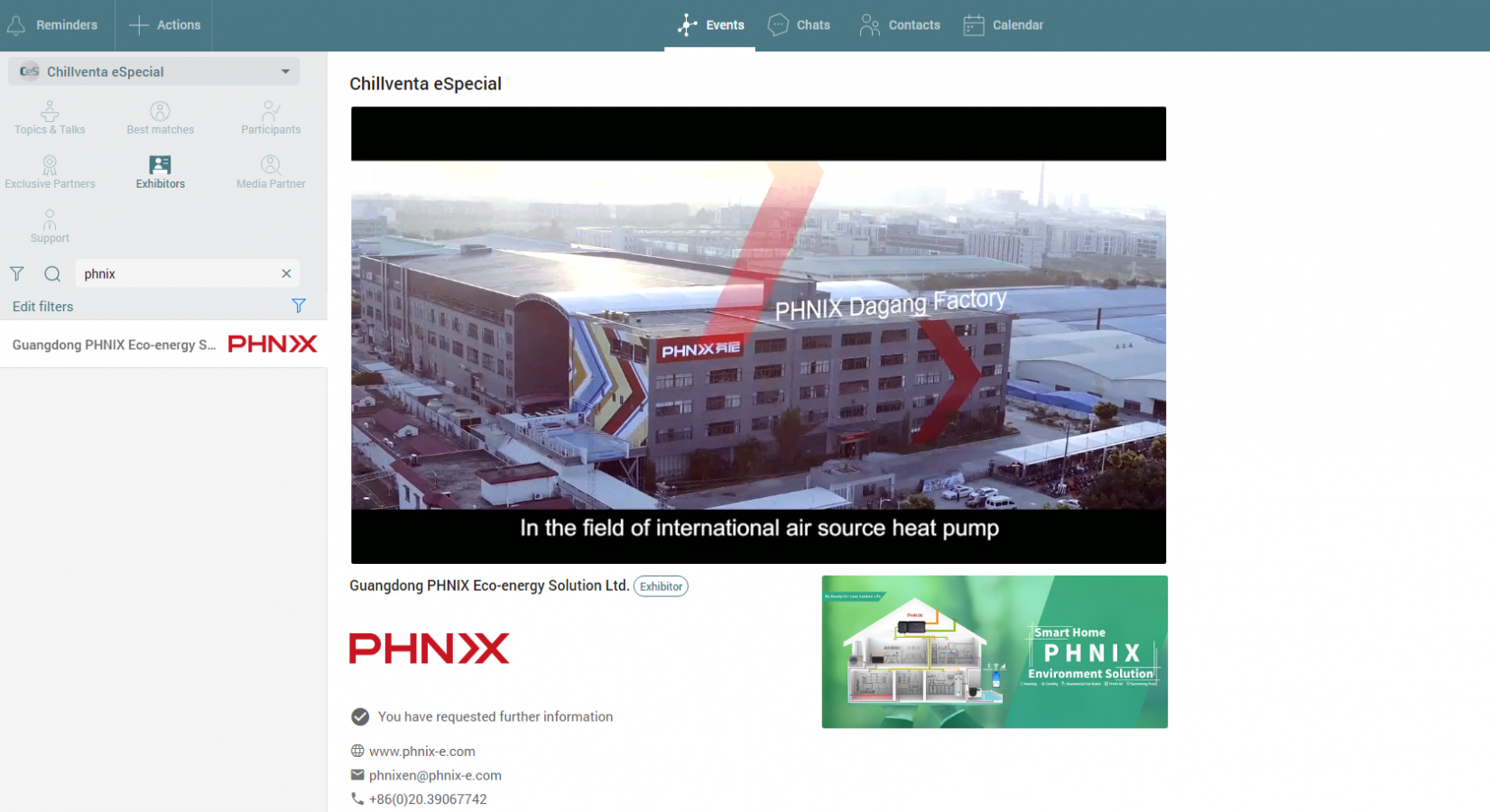 PHNIX Will Attend Chillventa eSpecial Online Exhibition