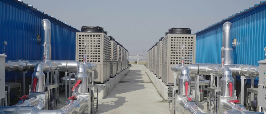 PHNIX Special Heat Pump Applied in The Largest Inland Marine Fish Farm in China