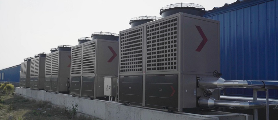 PHNIX Special Heat Pump Applied in The Largest Inland Marine Fish Farm in China