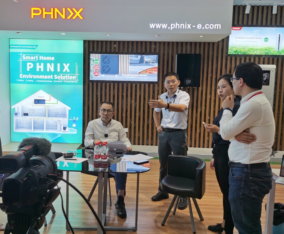 PHNIX Will Launch New R290 Heat Pumps On ISH Digital 2021