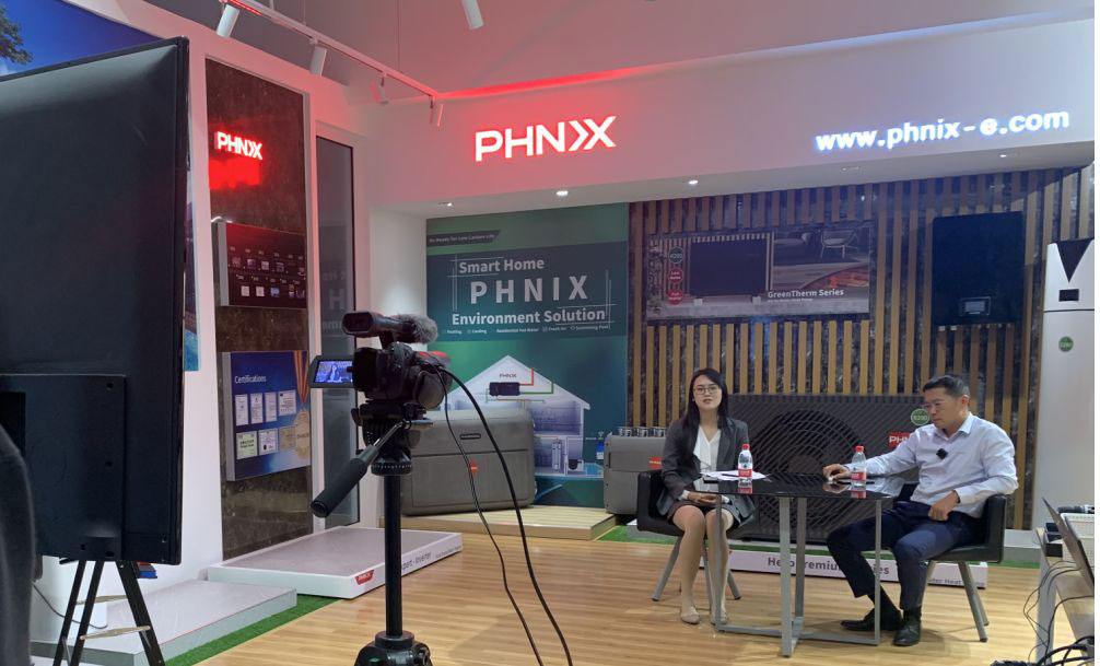 A Series of PHNIX Newly Developed R290 Heat Pumps Debut at ISH Digital 2021