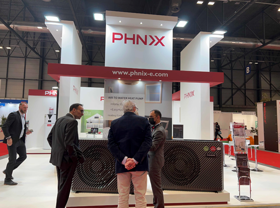 PHNIX Presented Its Latest Range of Newly Developed R290 Heat Pumps In CLIMATIZACION y REFRIGERACIÓN –C&R Show In Madrid, Spain