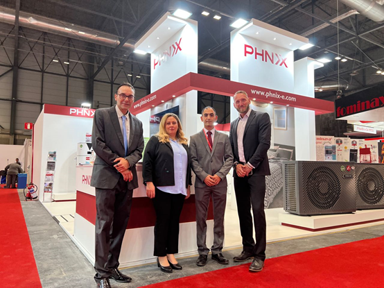 PHNIX Presented Its Latest Range of Newly Developed R290 Heat Pumps In CLIMATIZACION y REFRIGERACIÓN –C&R Show In Madrid, Spain