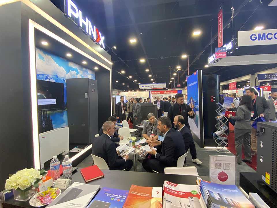 PHNIX Heat Pump Acquires Recognition in 2023 AHR Expo