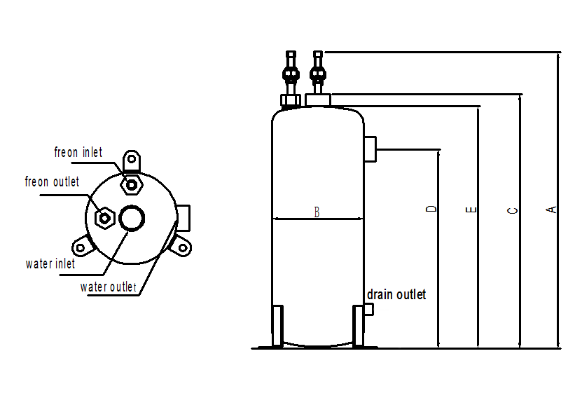 Stainless Steel Titanium Tube Heat Exchanger