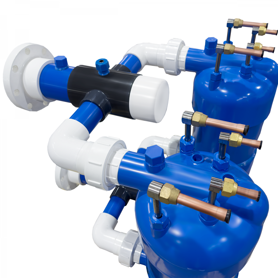 Parallel Struture-Large Heat Pump Used