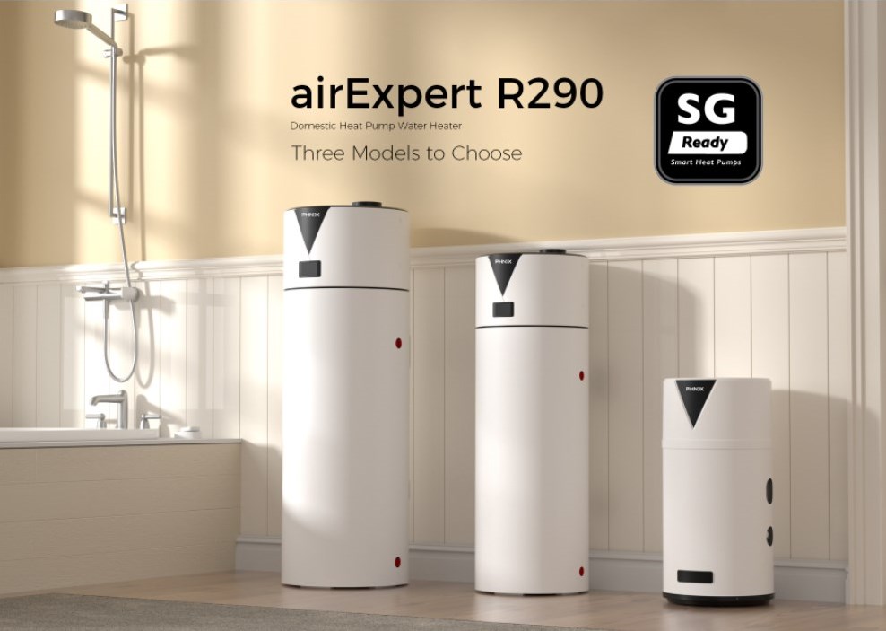 PHNIX airExpert R290: Revolutionizing Domestic Hot Water Heat Pump