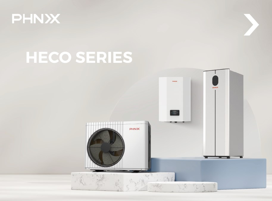 PHNIX’s HECO Series Heat Pump: Certified, Flexible, and Ready for the European Market with R290 Eco-Friendly Refrigerant