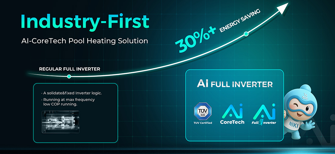 Industry-First Al Full Inverter Pool Heating Solution