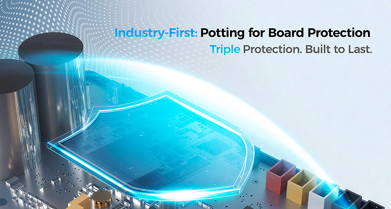 Industry-First: Potting for Board Protection