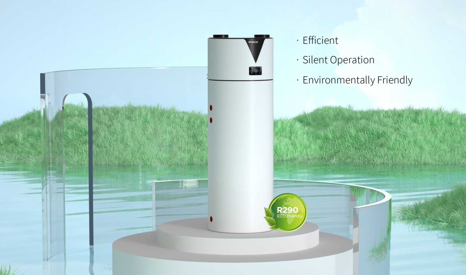 Which PHNIX Heat Pump Offers the Best Balance Between Low Noise and High Heating Performance?
